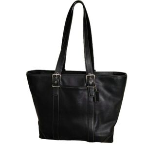 Coach Vintage Hampton Black Large Tote Bag